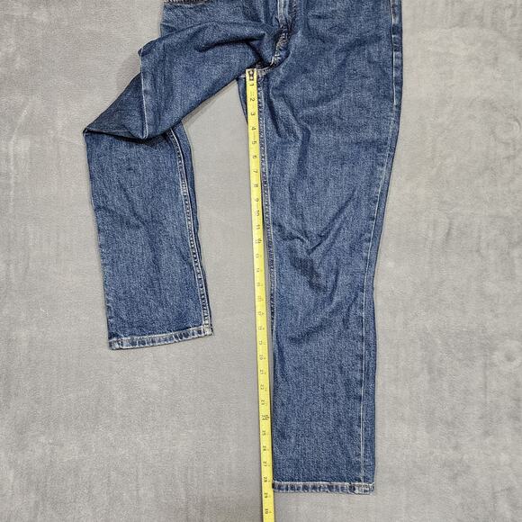 Everlane Original Cheeky Jean Straight High Rise Dark Wash 30 Regular Stretchy - Picture 10 of 10